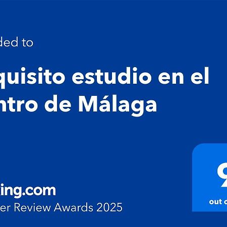 Exquisito Estudio En El Centro De Málaga Eksteriør bilde